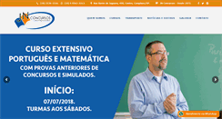 Desktop Screenshot of jnconcursos.com.br